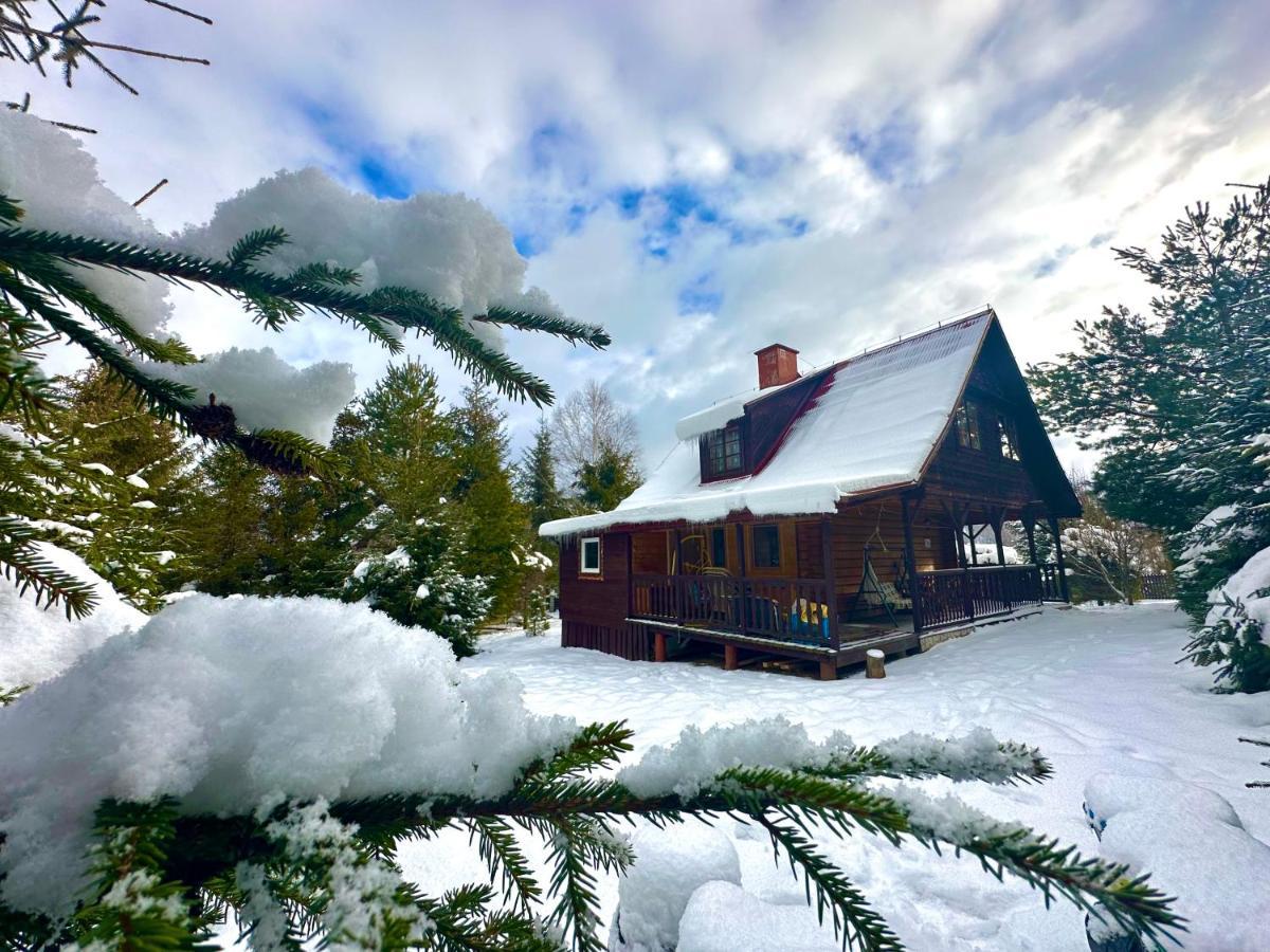 Urocza Chata Z Sauna W Bieszczadzkim Parku Krajobrazowym Bukowiec  Exteriér fotografie