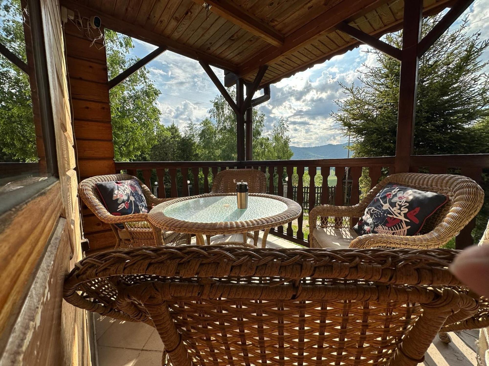 Urocza Chata Z Sauna W Bieszczadzkim Parku Krajobrazowym Bukowiec  Exteriér fotografie